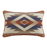 Blue Aztec Indoor/Outdoor Pillow, 2 MOQ