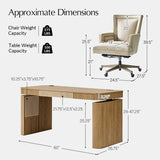 Baggio 5-Piece Modern Adjustable Office Sets