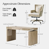 Baggio 5-Piece Modern Adjustable Office Sets