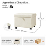 Nest Ease Ottoman with Lift-Top Footstool