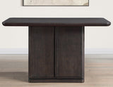 Oakley 60" Counter Storage Table, Black