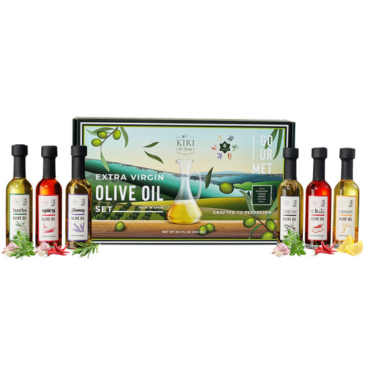 Olive Oil Gourmet Sampler Gift Set of 6