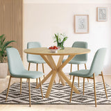Oliver & Oslo 39" Round Dining Table Set for 4 (5-Piece)