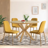 Oliver & Oslo 39" Round Dining Table Set for 4 (5-Piece)