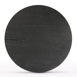 Orchid 52" Solid Oak Wood Round Pedestal Dining Table