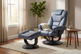 Oslo Euro Recliner w/ Ottoman
