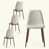 Oslo Modern Upholstered Dining Chair (Set of 4)