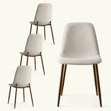 Oslo Modern Upholstered Dining Chair (Set of 4)