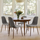 Oslo Modern Upholstered Dining Chair (Set of 4)