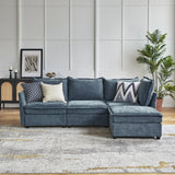 Harmetrix Oversized Soft Sectional Couch with Storage