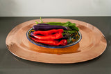 Thessaly Oval Copper Platter