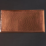 Chequer Copper Serving Tray