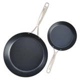 Babish 12-Piece Mixed Material (Stainless Steel, Carbon Steel, & Aluminum) Professional Grade Cookware Set W/ Baking Sheets