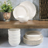 Gibson Elite Alemany 18-Piece Porcelain Dinnerware Set
