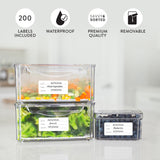Meal Prep and Freezer Food Labels