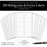 Meal Prep and Freezer Food Labels