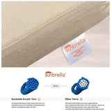 PURPLE LEAF Sunbrella Cushion or Cover for Stool & Dining Chair