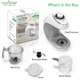 Baby Food Maker - Electric Baby Food Processor, Blender & Food Steamer With Puree Pulse Blending