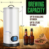 Home Beer Brewing Machine With Inner Malt Pipe And Filter Screen