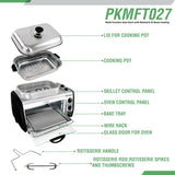 Multi-Function Dual Oven With Rotisserie & Roast Cooking