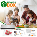 Automatic Food Vacuum Sealer - Electric Air Sealing Preserver System (Silver)