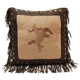 Embroidery Bronco Pillow