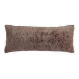 Ruched Rabbit Lumbar Pillow