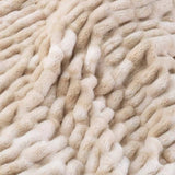 Ruched Rabbit Euro Pillow