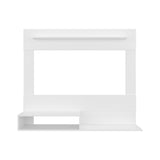 Being Floating Entertainment Center with TV Space, One Superior Shelf, Two Storage Shelves, Wall-Mounted Media Console for Living Room, Modern Floating TV Stand for Small Spaces and Home Organization