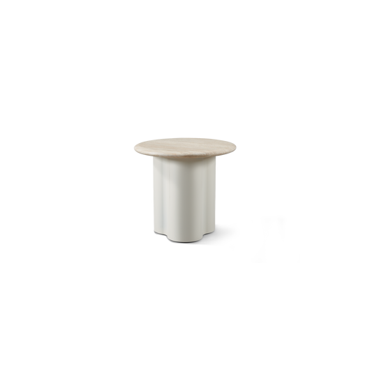 Porto Aluminum Round Side Table 22"