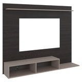 Munt 70" TV Stand with 5 Open Shelves, Modern Media Console for Living Room Entertainment Storage