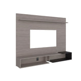 Desa 65" TV Stand with 5 Open Shelves, Modern Media Console for Living Room Entertainment Storage