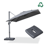 PURPLE LEAF UV Resistant Patio Umbrella Affordable Outdoor Umbrella with Base