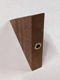 Small Triangle Oak Floating Display Shelf