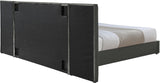 Pablo Elegant Velvet Bed with Chrome Legs - Chic Contemporary Design for a Luxurious Bedroom Retreat
