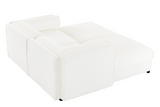 HARMONY 75" Loveseat with 2 Ottomans