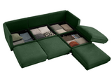 HARMONY 109" 3-Seater Sofa with 1 Ottoman