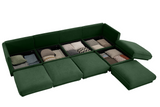 HARMONY 142" 4-Seater Sofa with 1 Ottoman