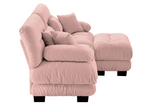 CLOUDIES 94" Loveseat with 1 Ottoman