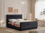 Paxton Chenille Fabric Bed - Elevate Your Bedroom with Cozy Sophistication and Timeless Elegance