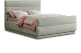 Paxton Chenille Fabric Bed - Elevate Your Bedroom with Cozy Sophistication and Timeless Elegance