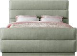 Paxton Chenille Fabric Bed - Elevate Your Bedroom with Cozy Sophistication and Timeless Elegance