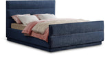 Paxton Chenille Fabric Queen Bed - Luxurious Cozy Design with Tufted Headboard for Elegant Bedrooms