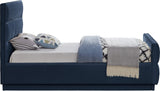 Paxton Twin Bed - Luxurious Chenille Upholstered Design with Channel Tufted Headboard for Elegance