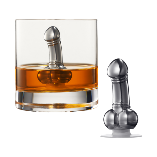 Unique Whiskey & Wine Chiller - Funny Liquor Ice Chilling Suction Cup