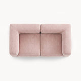 Philo Blush Pink Low Profile Modular Sofa (Loveseat)