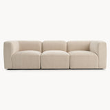 Philo Chenille Low Profile Modular Sofa (3-Seater)