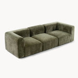 Philo Chenille Low Profile Modular Sofa (3-Seater)