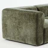 Philo Chenille Low Profile Modular Sofa (4-Seater)
