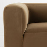Philo Performance Velvet Low Profile Modular Sofa (Loveseat)
